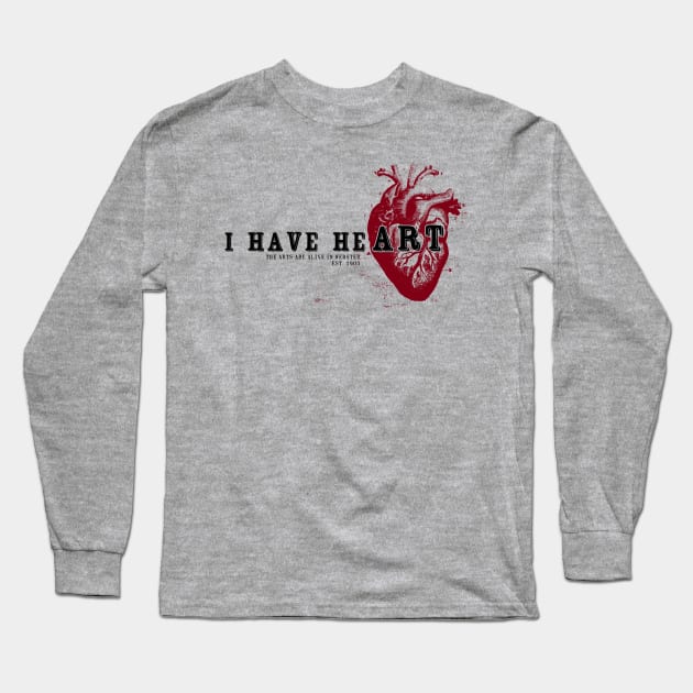 Webster Fine Arts / ARTFAM / I Have heART Long Sleeve T-Shirt by todd_stahl_art